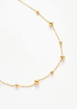 Gold Beaded Kette