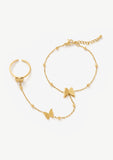 Butterfly Charm Schmuckset