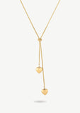 Double Heart Pendant Kette
