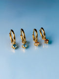 Sparkling Azure Ohrringe Gold
