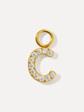 Dazzling Letter Charm A-Z