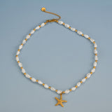 Conch Starfish Kette