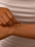 Dainty Bow ARMBAND Gold