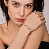 Delicate Pearl Armcuff