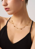 Gold Beaded Kette