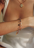 Multi Natural Stone Armband