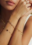 Multi Natural Stone Armband