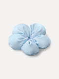 Cream Blossom Blue Scrunchie