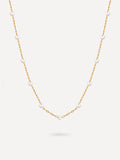 Pearls Surround Kette Gold