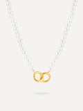 Infinite Love Pearl Kette Gold
