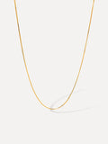 Retro Sleek Kette Gold