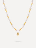 Pearlescent Flow Kette Gold