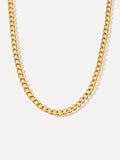 Modern Cuban Kette Gold