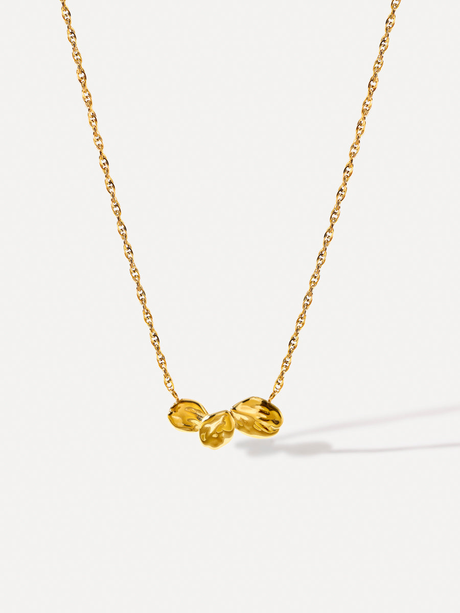 Dancing Petals Kette Gold