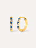 Blue Starlight Ohrringe Gold