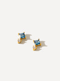 Azure Drop Ohrringe Gold