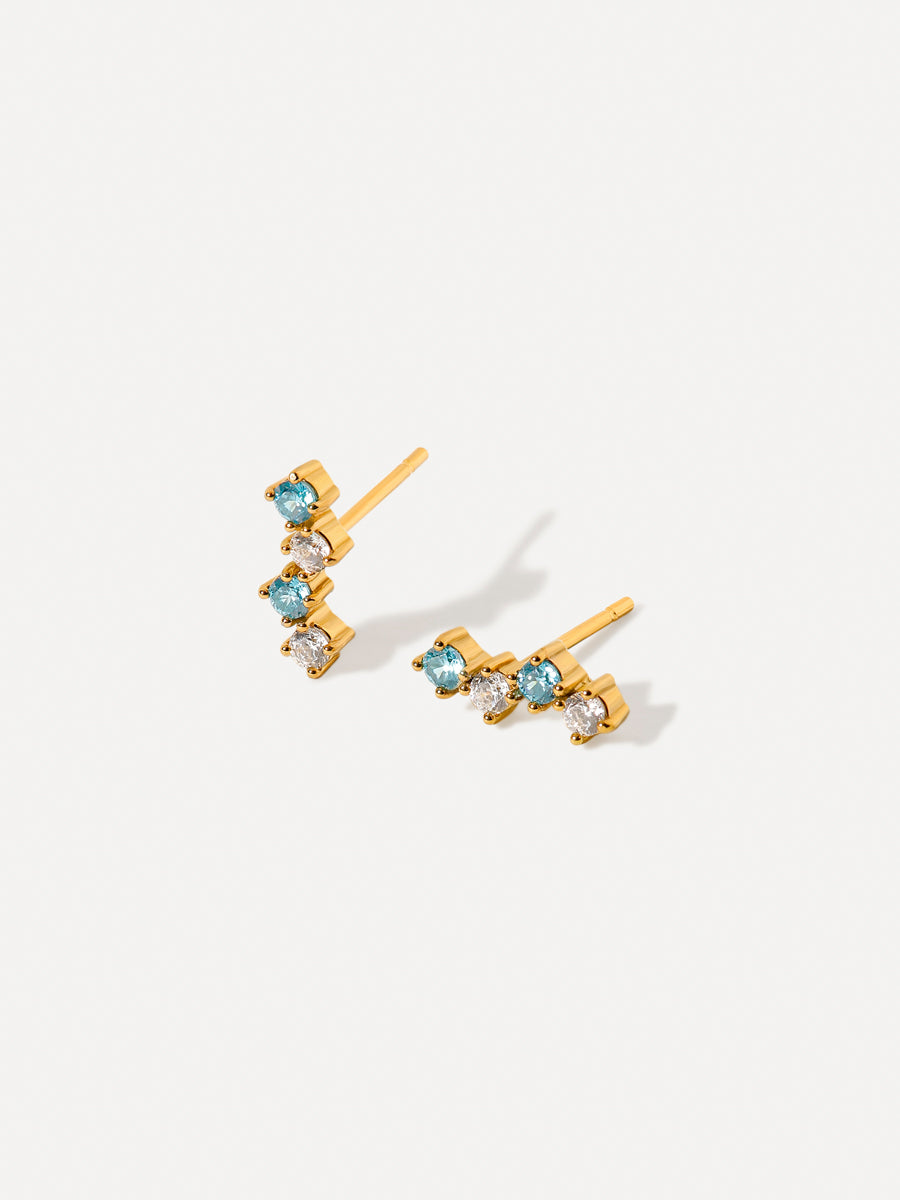 Azure Symphony Ohrringe Gold