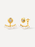 Blossom Pearl Ohrringe Gold