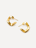 Sinuous Loop Ohrringe Gold