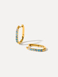 Arctic Blue Ohrringe Gold