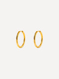 20mm Slim Grace Ohrringe Gold