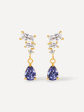 Blue Swallowtail Ohrringe Gold