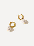 Endless Pearl Ohrringe Gold
