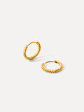 15mm Modern Twist Small Ohrringe