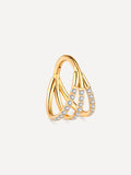 Trio Shine Titan Piercing Gold
