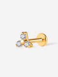 Trio Spark Titan Piercing Gold