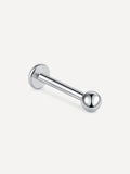 Simple Ball Titan Piercing Silber