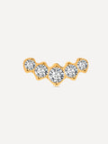 Moon Shine Titan Piercing Gold