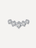 Moon Shine Titan Piercing Silber