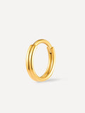 Eternity Plain Gold Double Hoop Titan Piercing Gold