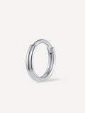 Eternity Plain Gold Double Hoop Titan Piercing Silber