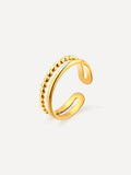 Twilight Beads Ring Gold