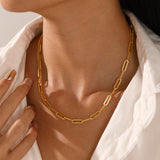 Thin Paperclip Kette