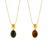 Tigerauge Lange Kette