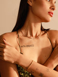 DELICATE DNA ARMBAND Gold