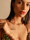 DELICATE DNA Kette Gold