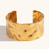 Hammered Armcuff