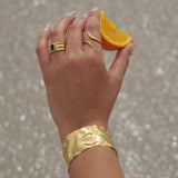 Hammered Armcuff