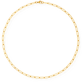 Thin Paperclip Kette