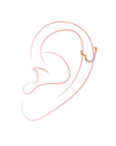 Shine Heart Titan Piercing Gold-Shopicrush