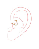Shine Heart Titan Piercing Gold-Shopicrush