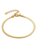 Wide Sleek FUSSKETTCHEN Gold-Shopicrush